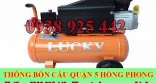 Thông tắc cống bằng máy nén khí bao nhiêu tiền 1 lần ?