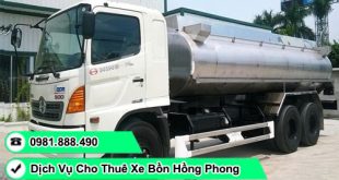 Dịch vụ xe bồn chở nước sạch TPHCM