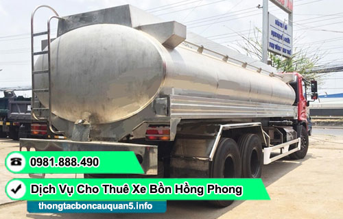 Dịch vụ xe bồn chở nước sạch TPHCM